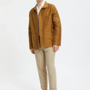 Giacca Con Tasche Moleskin