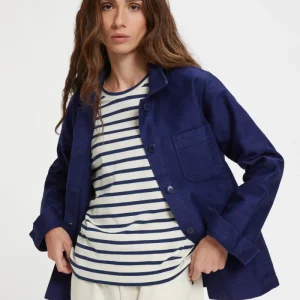 Giacca Con Tasche Moleskin