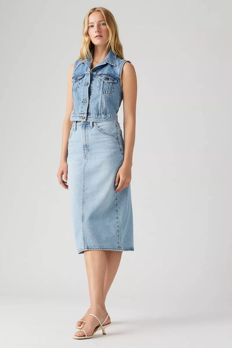 Gonna Con Spacco A Vita Alta - immagine 2