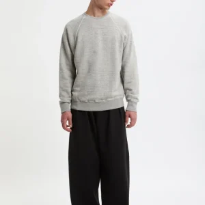 Felpa girocollo Loopwheel