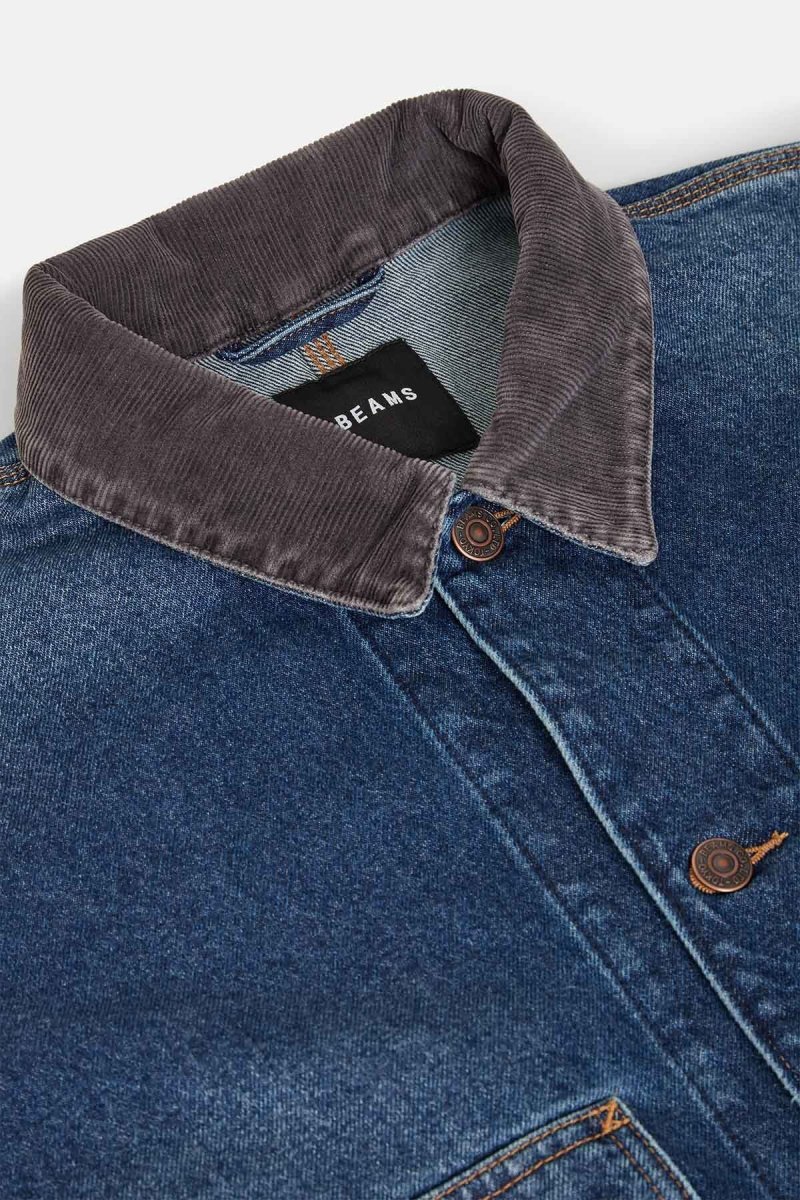 Giacca ampia in denim - immagine 9