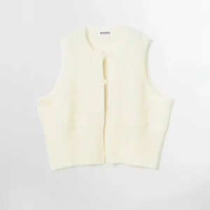 Gilet con bottoni cinesi