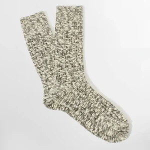 Calzini crew leggeri in slub