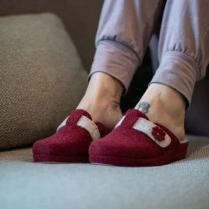 Ciabatte da donna invernali in feltro - Art. 176