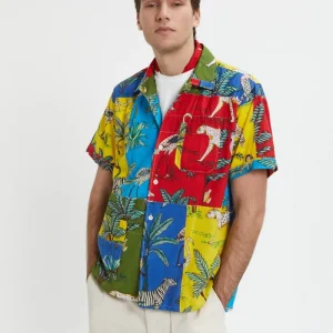 Camicia a maniche lunghe Camp Collar