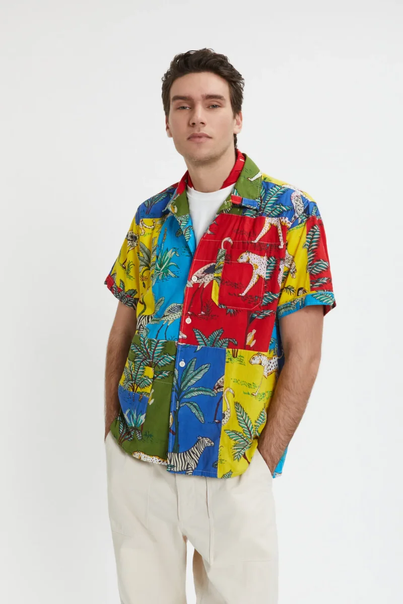 Camicia a maniche lunghe Camp Collar