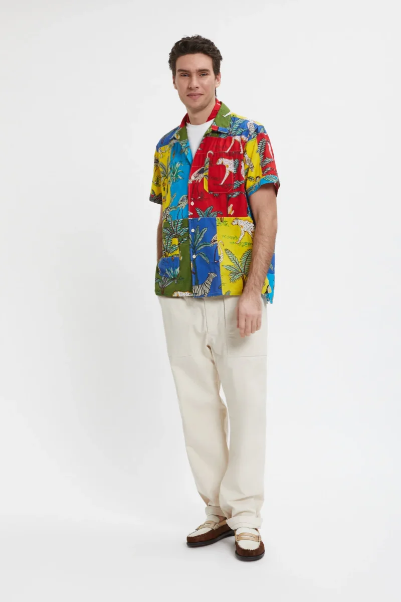 Camicia a maniche lunghe Camp Collar - immagine 3