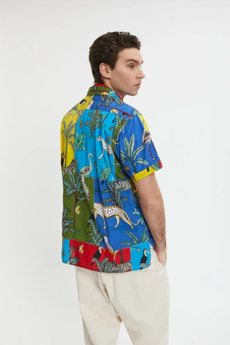 Camicia a maniche lunghe Camp Collar - immagine 4