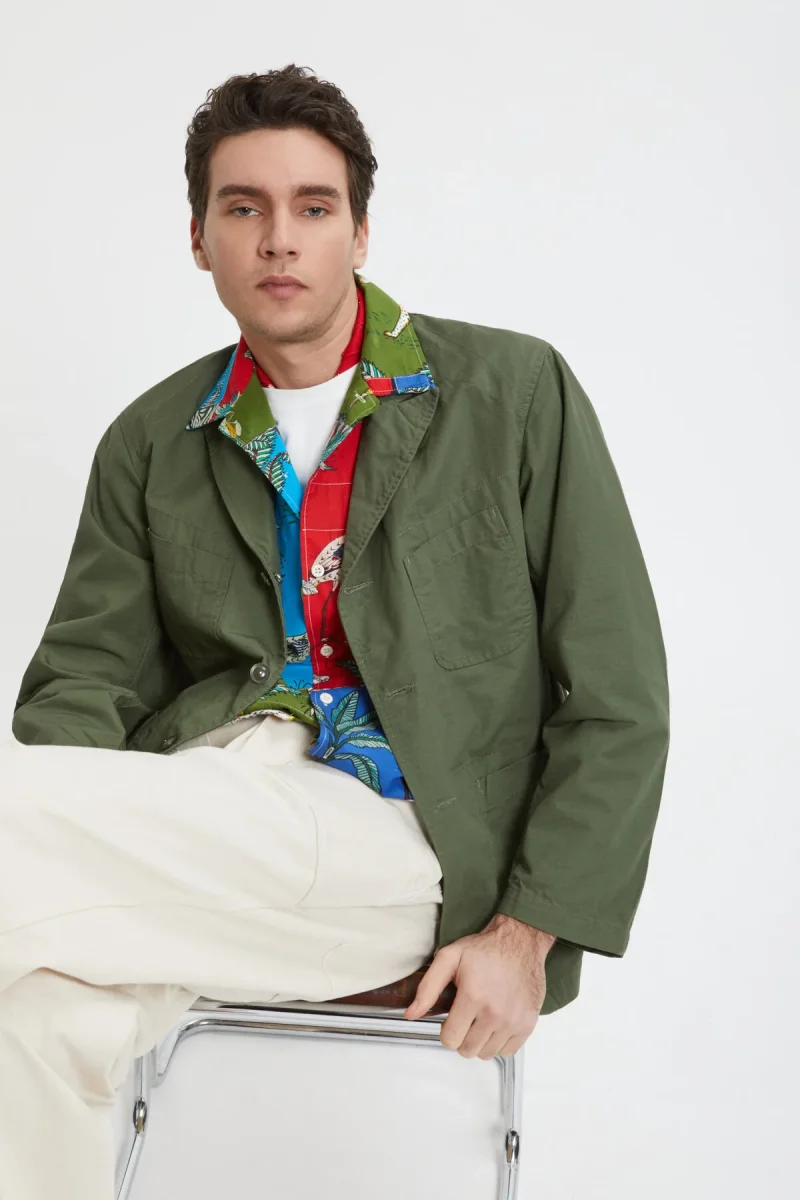 Camicia a maniche lunghe Camp Collar - immagine 6