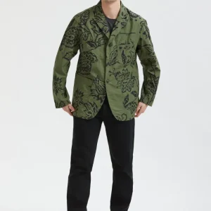 Blazer con stampa floreale