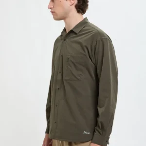 Camicia a maniche lunghe comoda dot air