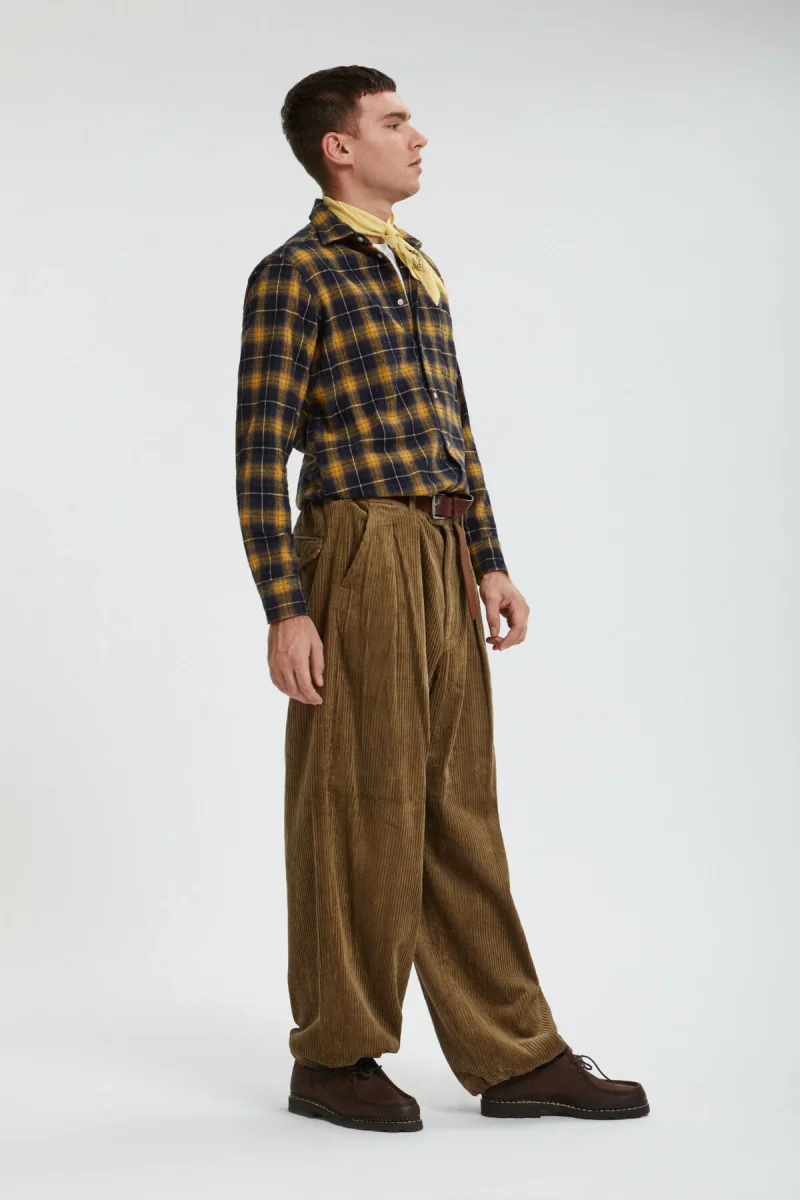 Pantaloni Oxford in cotone - immagine 5