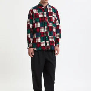 Pantaloni Relax con pieghe effetto “Laundry Wash”