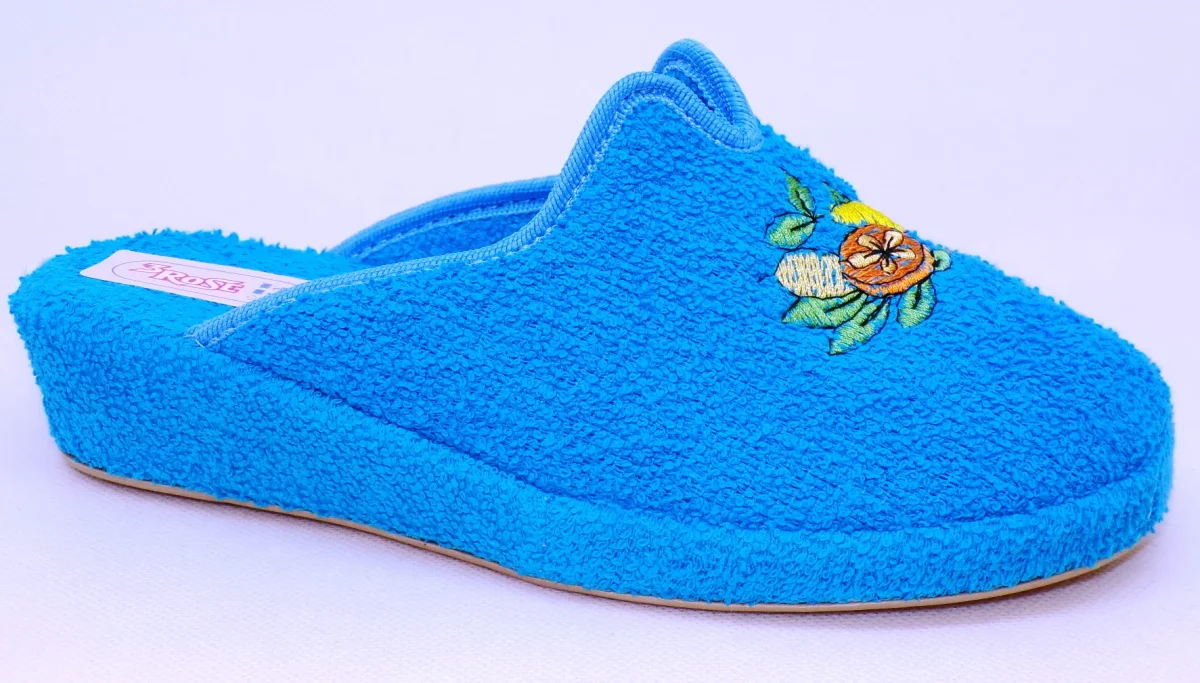 Ciabatte da donna in spugna con zeppa 3 cm - Art. 56 - immagine 5