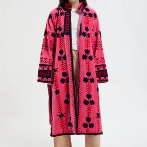 Giacca in velluto con ricami