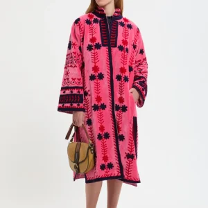 Giacca in velluto con ricami