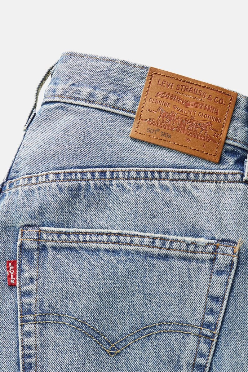 Jeans 501® anni '90 con cimosa - immagine 8