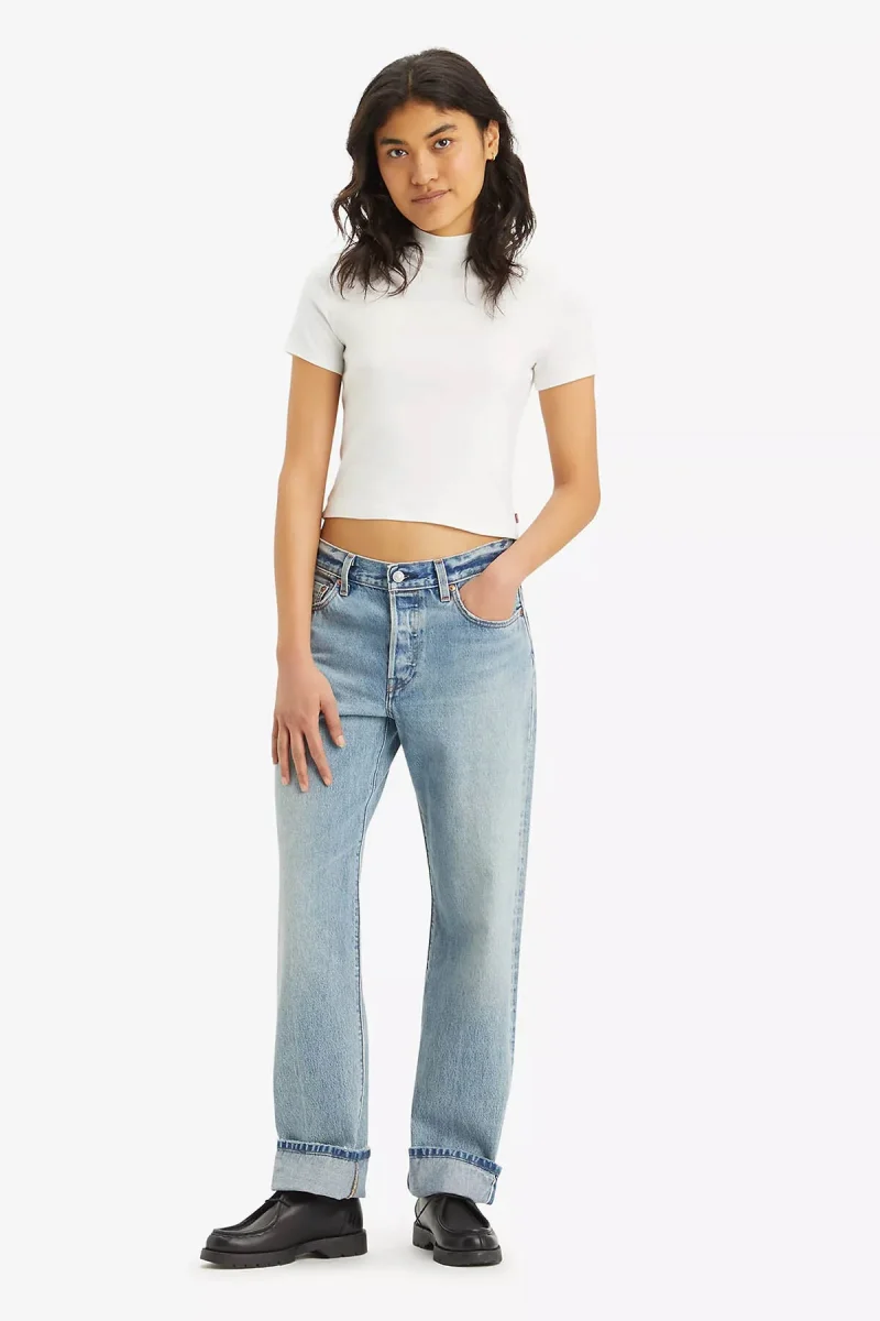 Jeans 501® anni '90 con cimosa - immagine 4