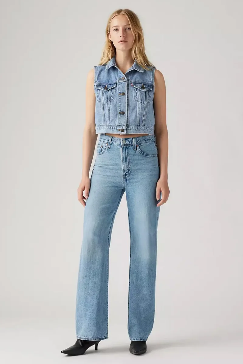 Jeans Ribcage A Gamba Ampia - immagine 3