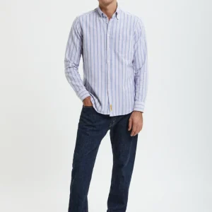 Camicia Bradford a righe a maniche lunghe