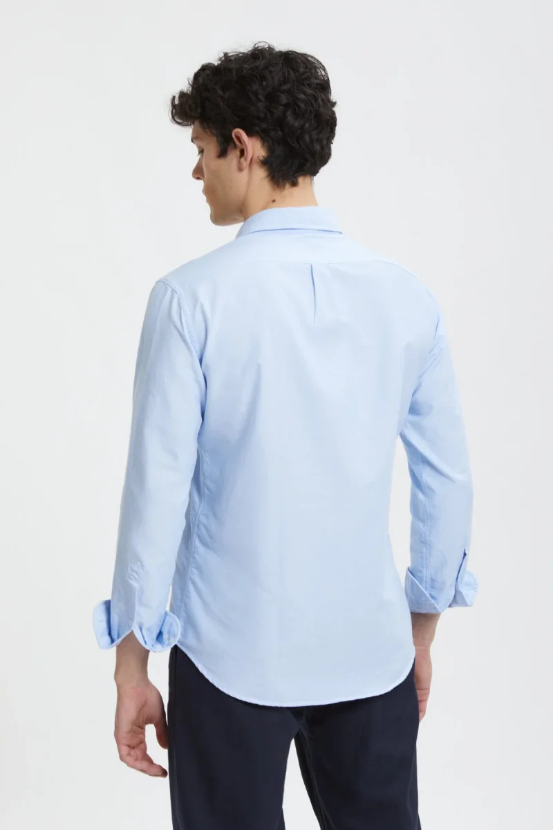 Camicia Bradford in Cotone Oxford - immagine 4