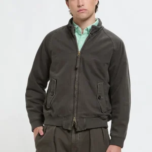 Giacca imbottita G9 in tela tinta in capo