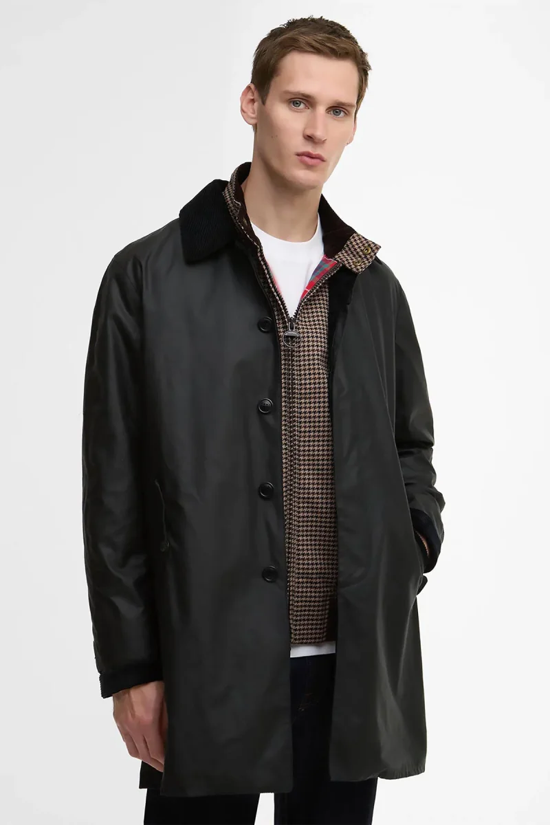 Barbour x Baracuta Car coat cerato Tyne - immagine 2