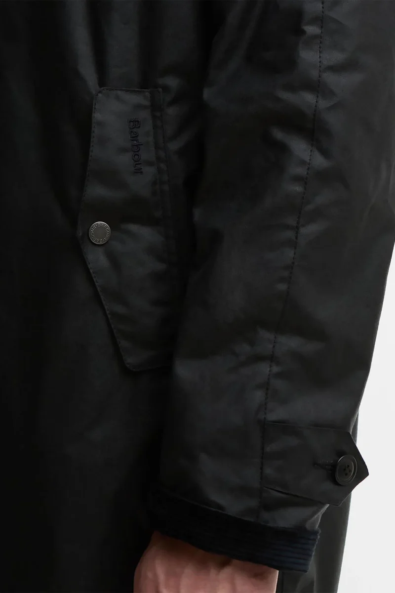 Barbour x Baracuta Car coat cerato Tyne - immagine 7