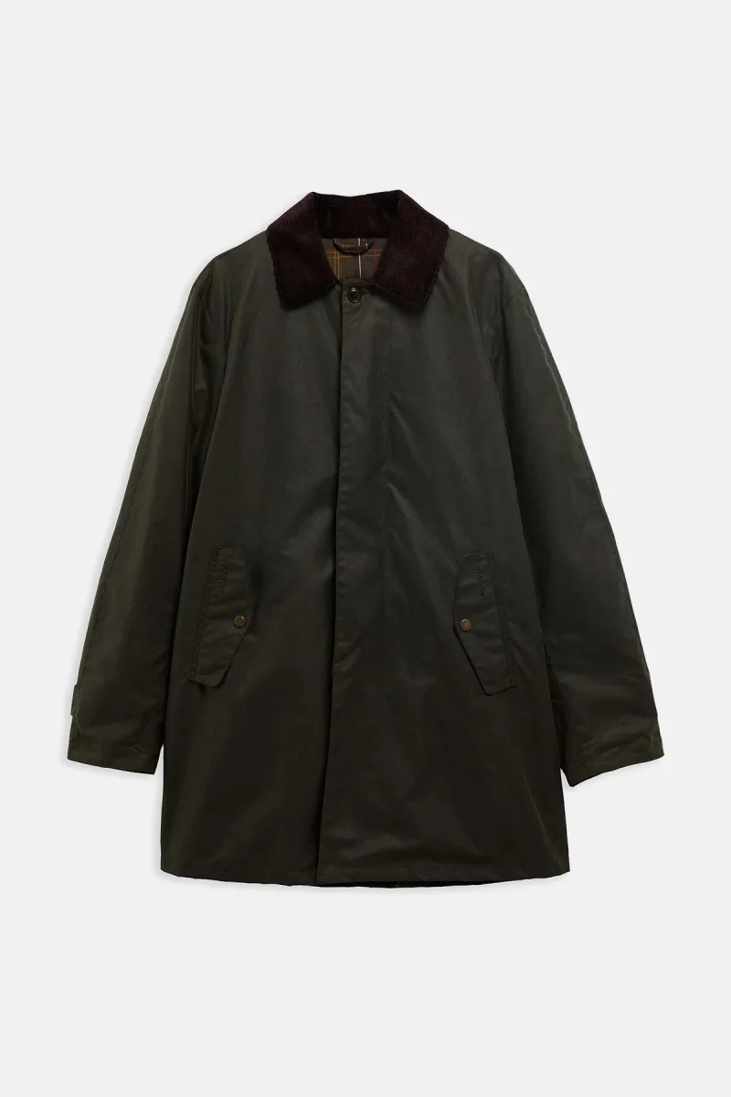 Barbour x Baracuta Car coat cerato Tyne - immagine 9