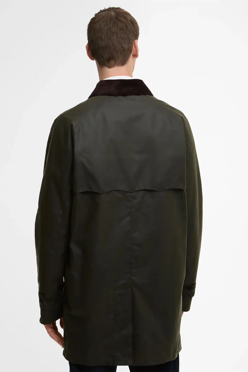 Barbour x Baracuta Car coat cerato Tyne - immagine 3