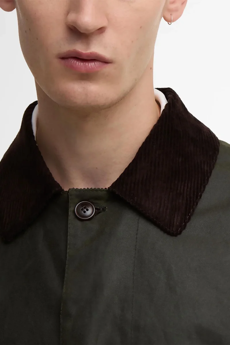 Barbour x Baracuta Car coat cerato Tyne - immagine 5