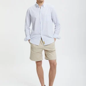 Camicia Bradford Seersucker a righe