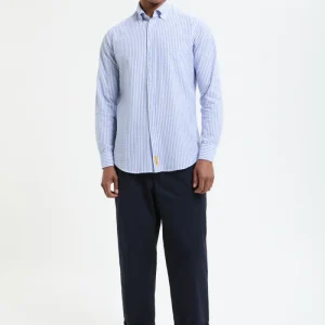 Camicia Bradford a righe a maniche lunghe