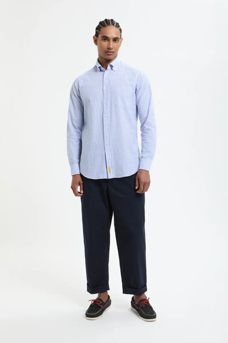 Camicia Bradford a righe a maniche lunghe - immagine 2