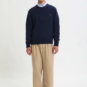 Girocollo in lana Shetland