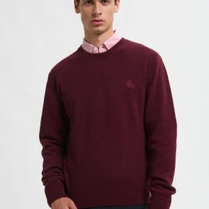 Girocollo in lana Shetland