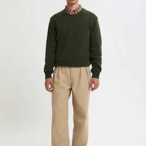 Girocollo in lana Shetland