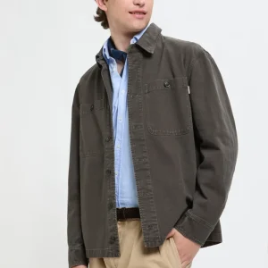 Overshirt in Canvas Tinto Capo