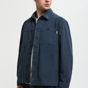 Overshirt in Canvas Tinto Capo