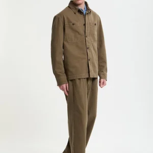 Overshirt in Canvas Tinto Capo