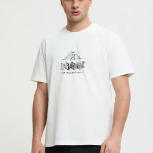 Maglietta con logo sbiadito