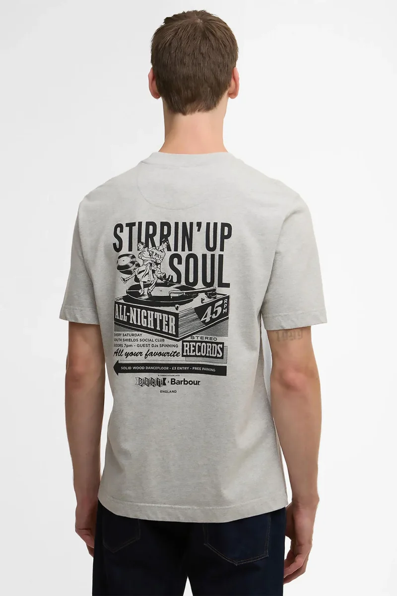 Barbour x Baracuta T-shirt oversize All Nighter - immagine 3