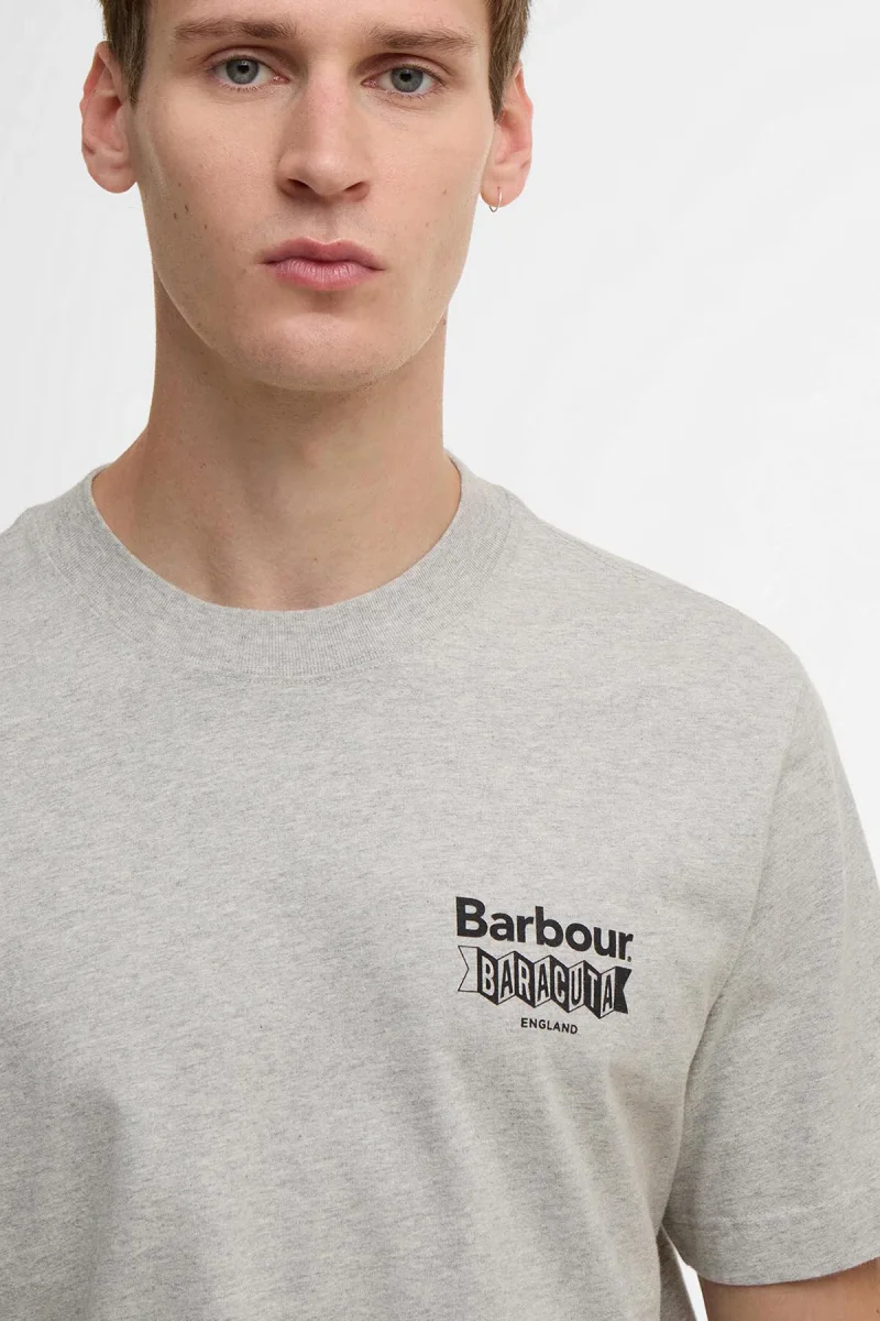 Barbour x Baracuta T-shirt oversize All Nighter - immagine 5