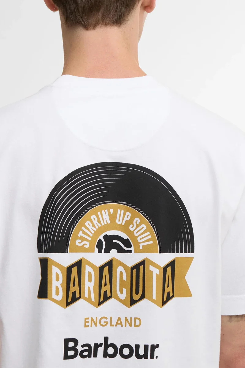 Barbour x Baracuta T-shirt oversize Vinyl - immagine 6