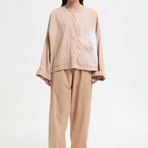 Giacca in Tela Tie-Dye Dune