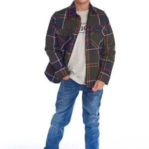 Overshirt Barbour Boys Tartan