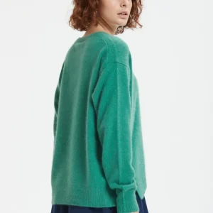 Maglia girocollo in lana