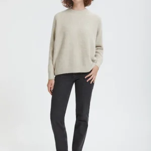 Maglia girocollo in lana