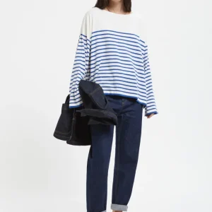 Maglione a maniche lunghe con collo rotondo