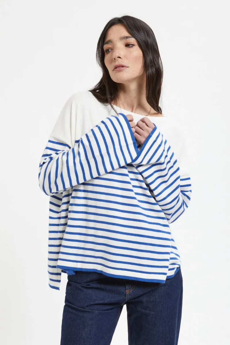 Maglione a maniche lunghe con collo rotondo - immagine 3